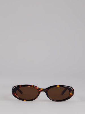 Cool Shade Tortoise Oval Sunglasses