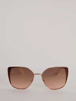 Cute Sight Cateye Metal Sunglasses
