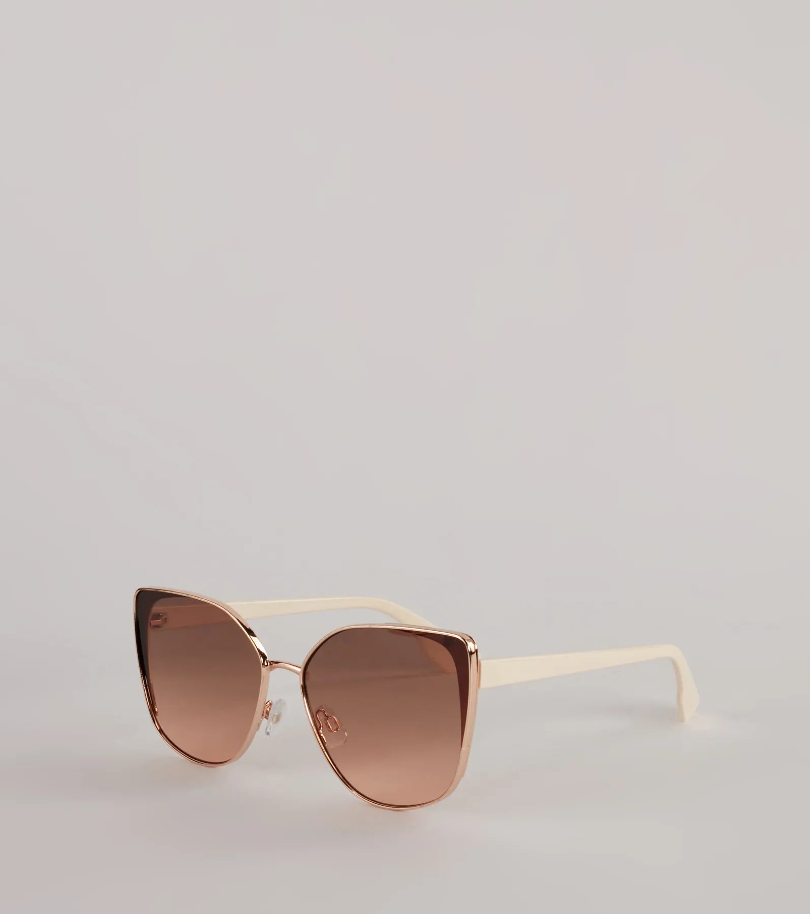 Cute Sight Cateye Metal Sunglasses - Image 3