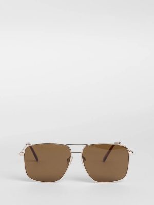 Trendy Sleek Oversized Square Sunglasses