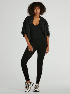Super Base Basic V-Neck Seamless Catsuit
