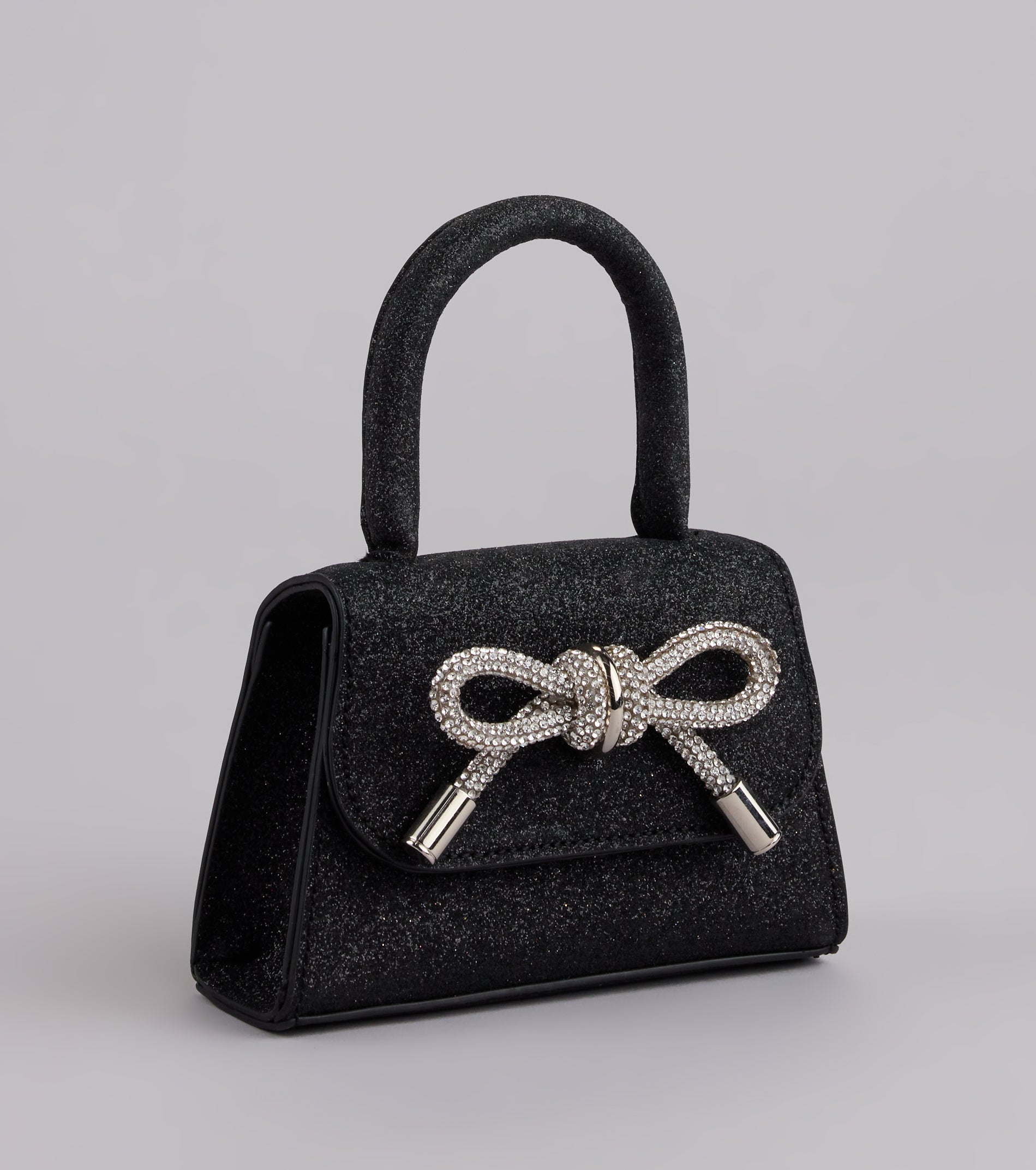 Tie It Together Glitter Mini Bag