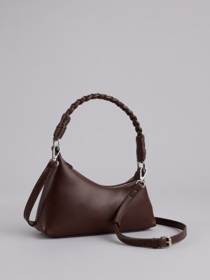Carried Away Braided Strap Shoulder Bag