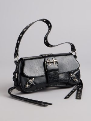 Street Icon Buckle Shoulder Bag
