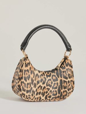 Wild Side Chic Leopard Print Handbag