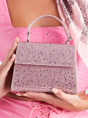 All This Shimmer Glitter Rhinestone Handbag