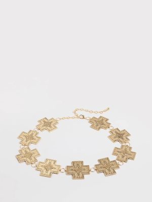 Desert Babe Cross Concho Belt