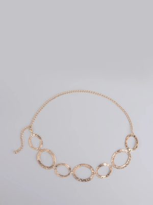 Trendy Element Oval Chain Belt