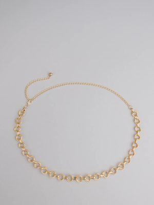 Linked Up Ring Chain Belt