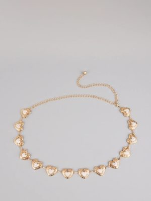 Wanderlust Dreams Heart Chain Belt