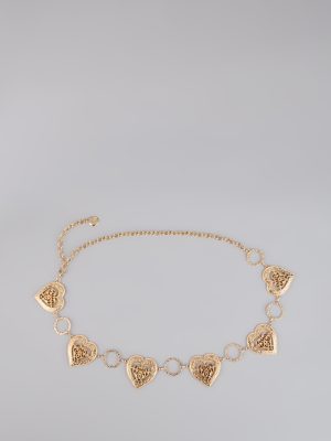 Heart to Heart Chain Belt