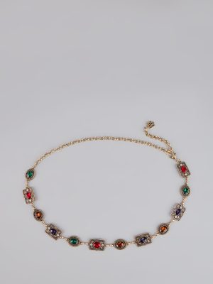 Treasure Trove Gemstone Chain Belt