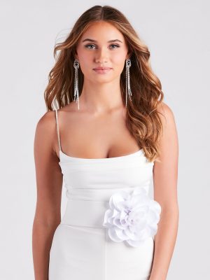 Sweet Allure Rose Statement Stretch Belt