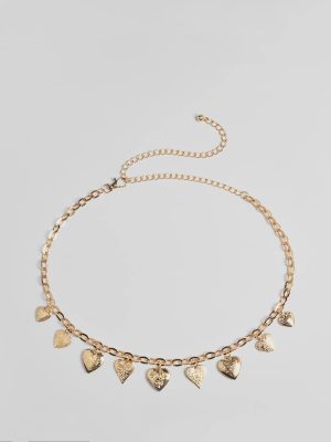 All My Heart Etched Charm Belt