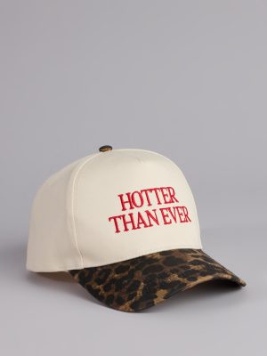 Hotter Than Ever Leopard Baseball Cap