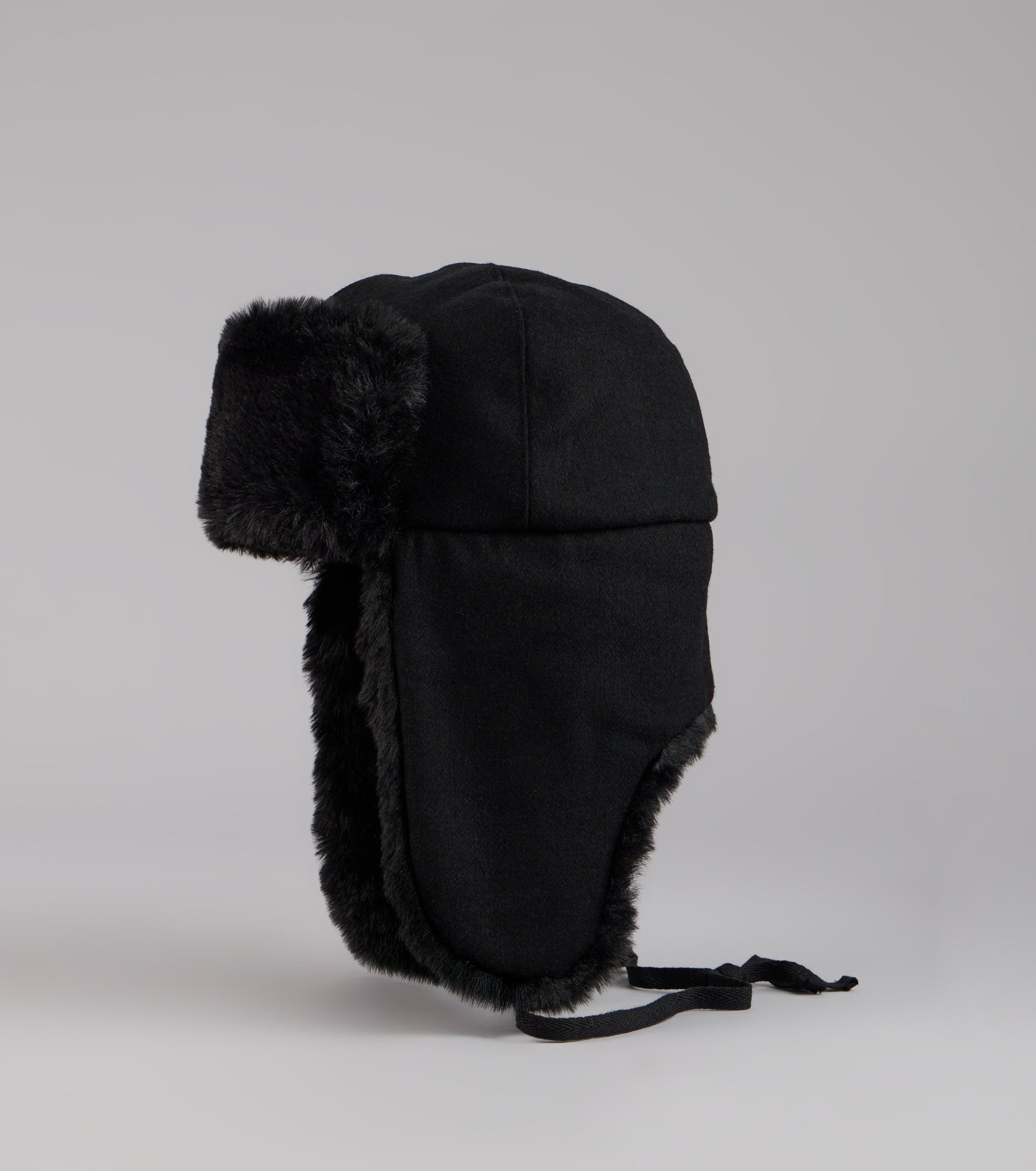 Kangol Faux Fur Trim Trapper Hat