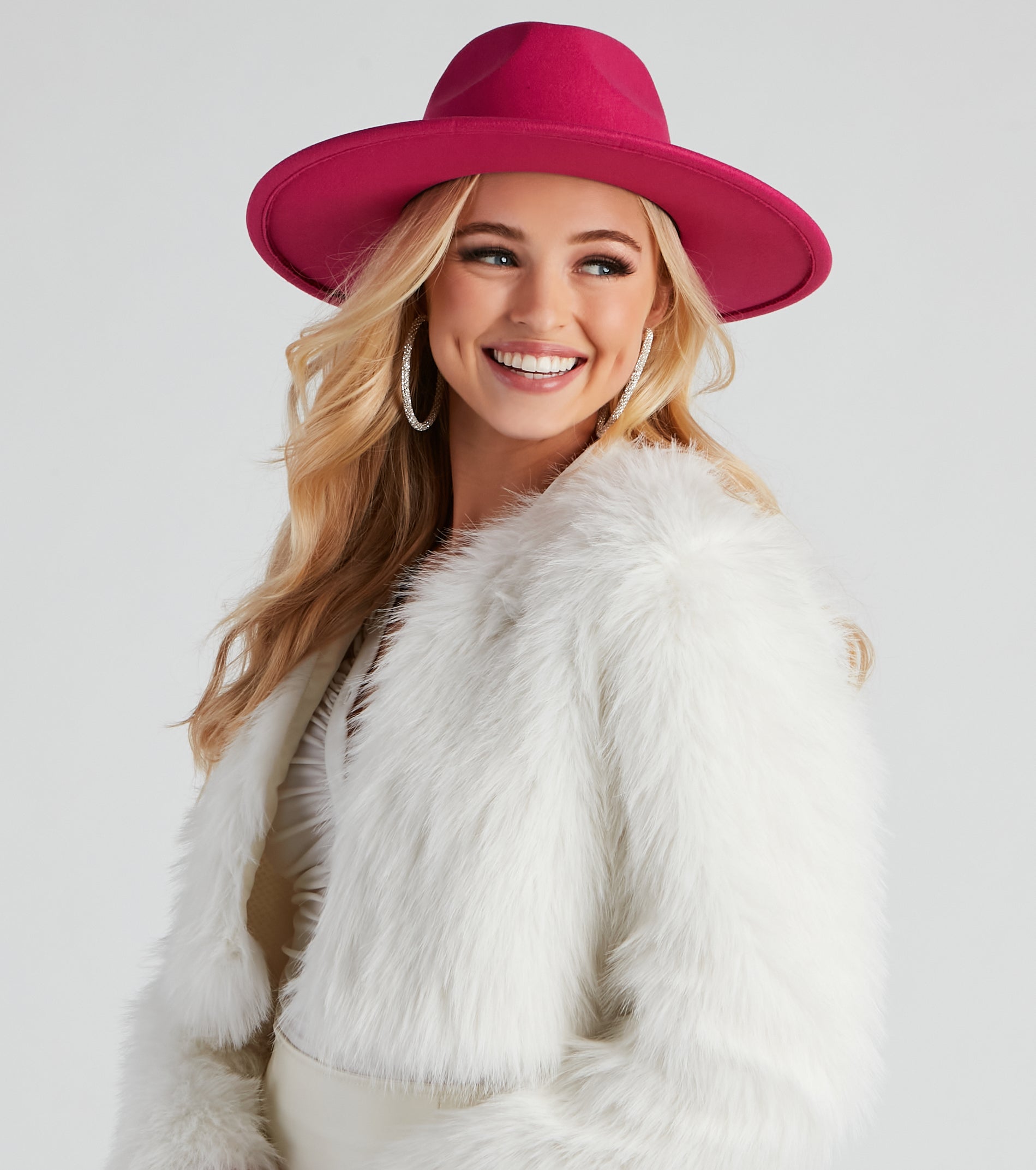 Glam Western Rhinestone Fedora - Image 5