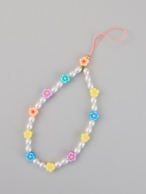 Daisy Dreams Pearl Wristlet Keychain