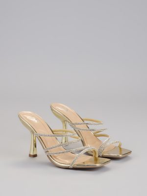 All That Glitters Rhinestone Mules