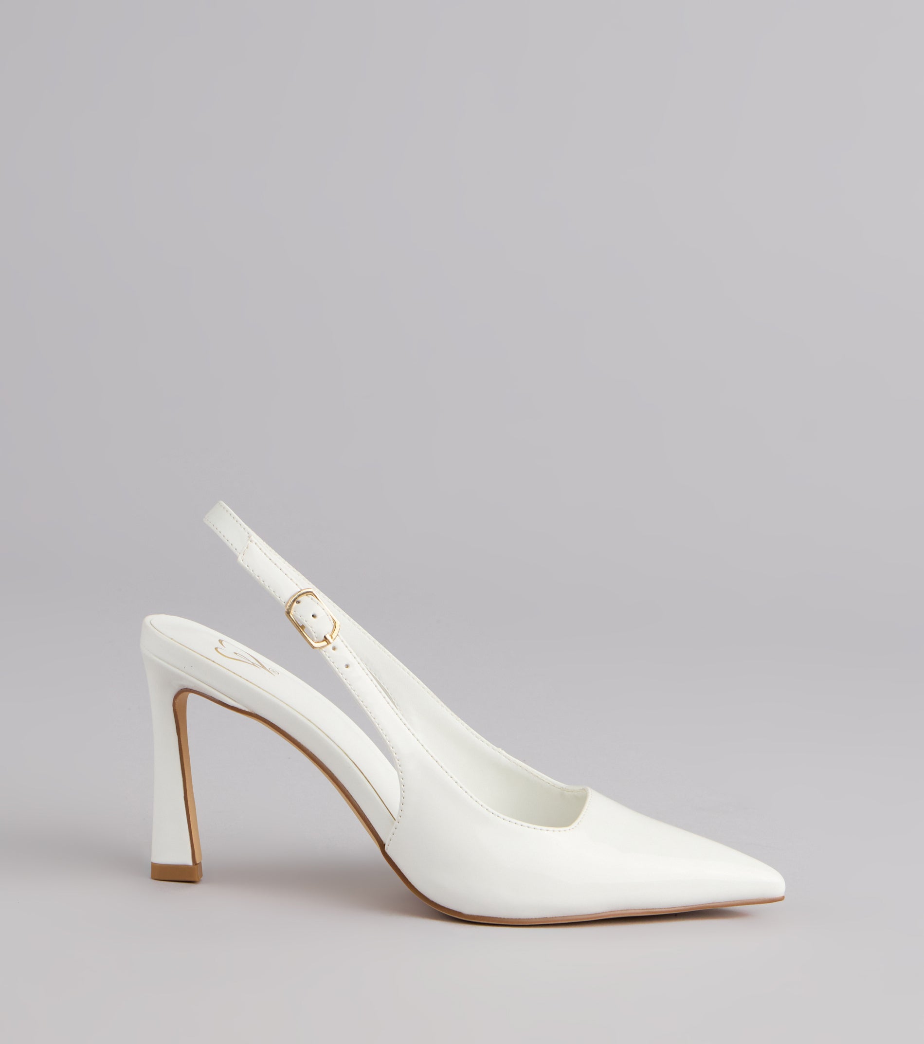 Polished And Powerful Slingback Stiletto Heels - Image 2
