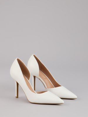 Simply Polished Cutout Stiletto Pumps