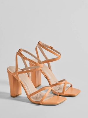 Stunning Summer Daze Strappy Block Heels
