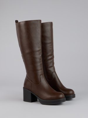 Retro Rise Knee High Platform Boots