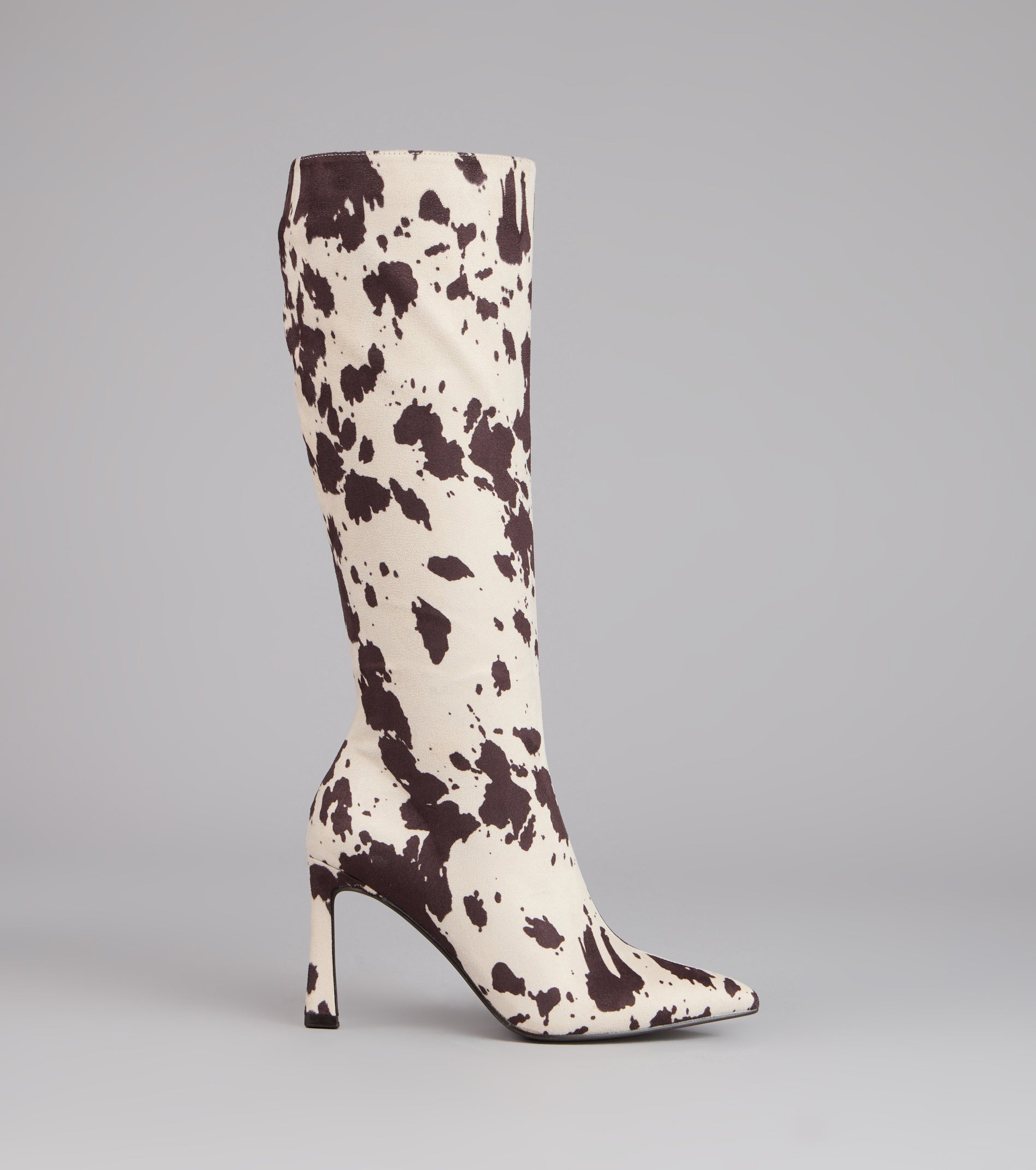 Street Rodeo Cow Print Boots - Image 4