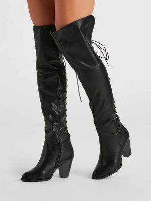 Rule The Scene Knee-High Boots