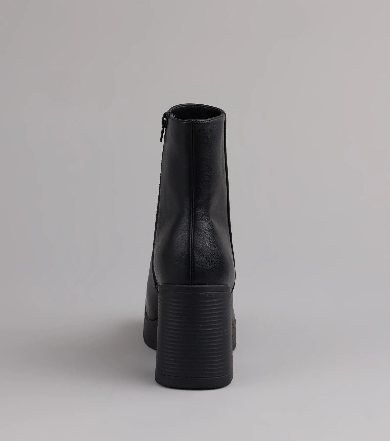 Tough Love Platform Block Heel Booties - Image 4