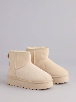 Toasty Steps Cozy Platform Booties