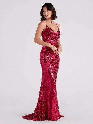 Elliana Formal Sequin Mermaid Dress
