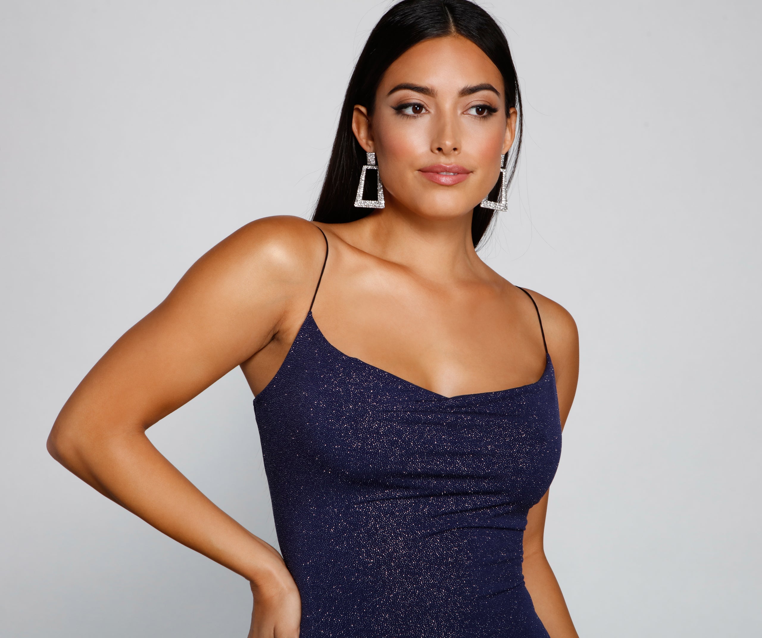 Glam It Up Glitter Mini Dress - Image 8