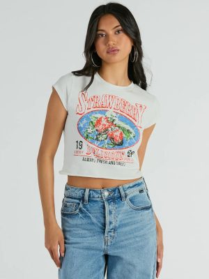 Fresh And Sweet Strawberry Graphic Tee