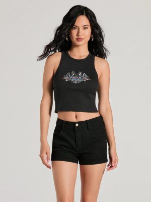 On Your Mark Daytona Motor Racing Graphic Tank Top