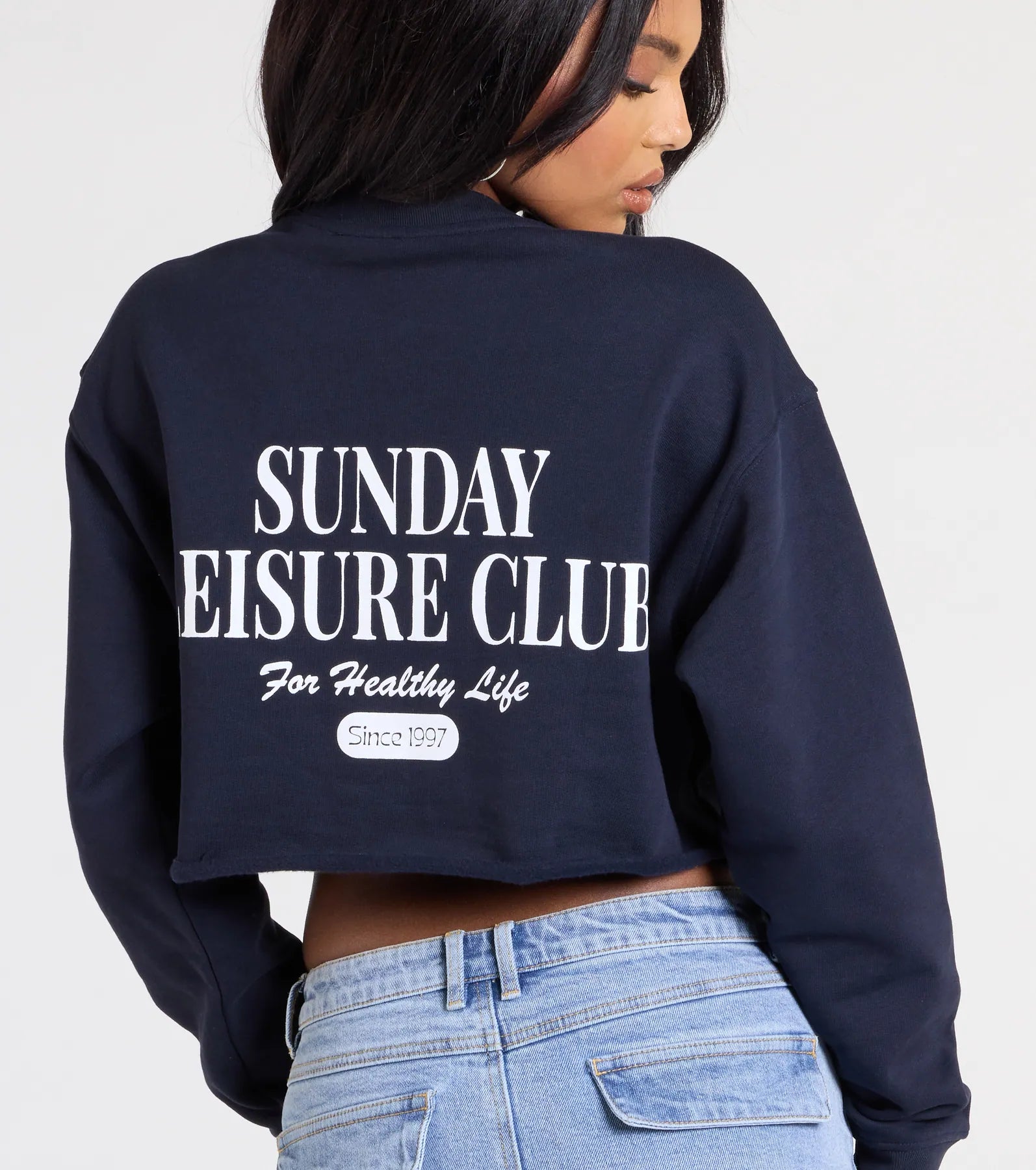 Sunday Leisure Oversized Graphic Sweatshirt - Image 4
