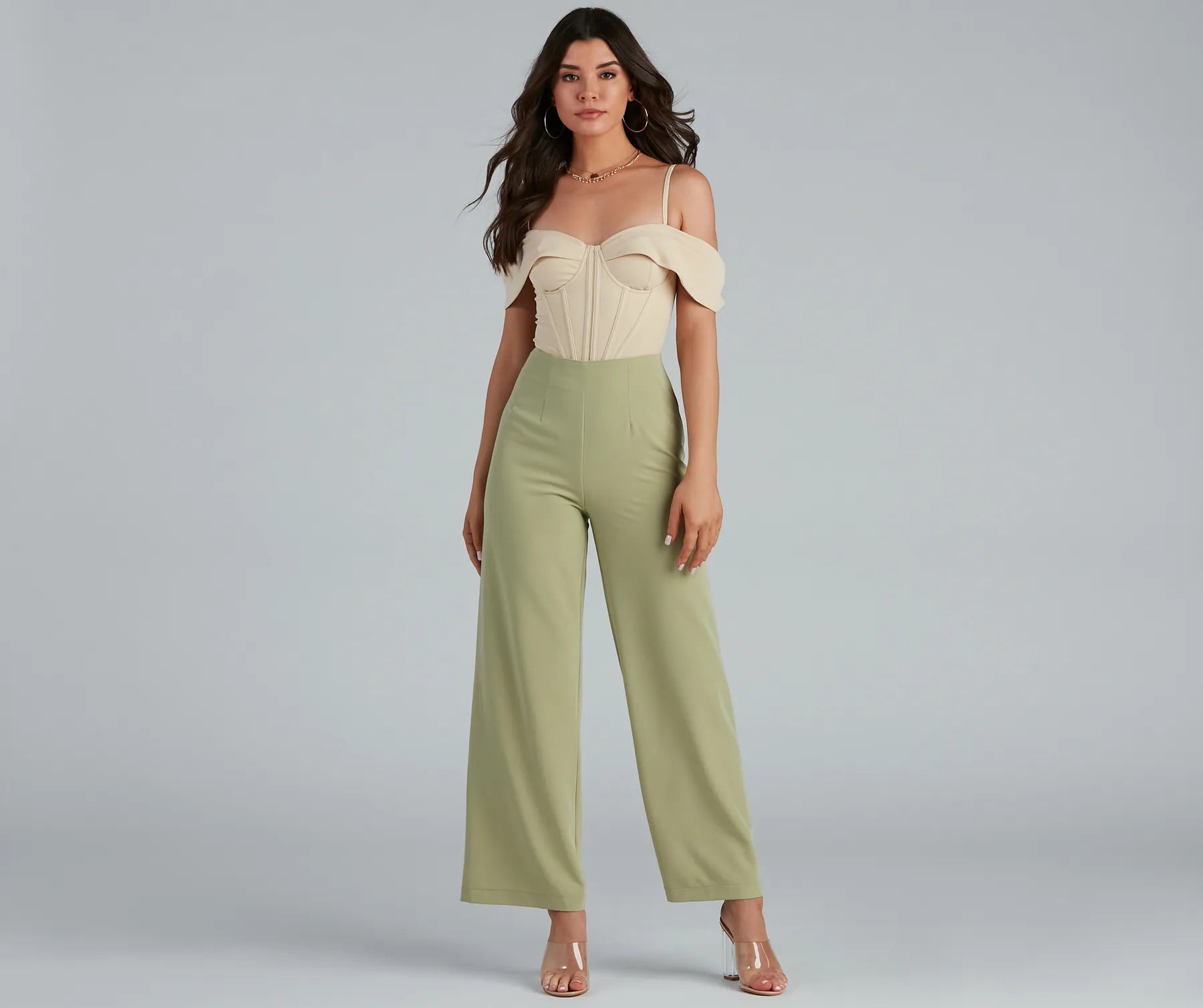 Forever Femme Cold Shoulder Corset - Image 8