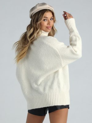 Real Love For Cozy Turtleneck Sweater