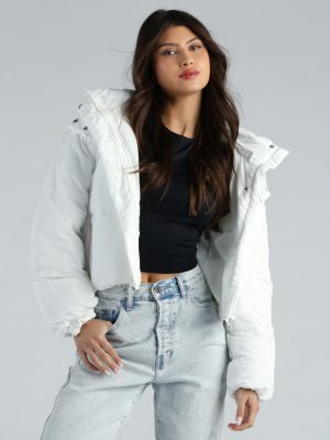 Cold Times Hoodie Puffer Jacket