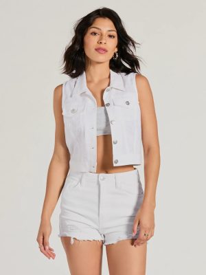 Perfect Company Sleeveless Button-Up Vest
