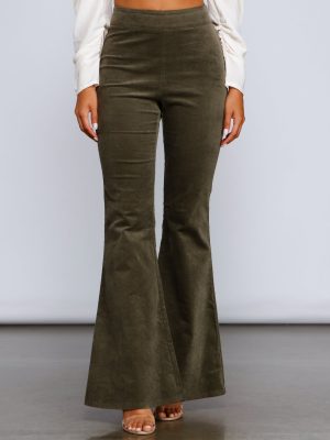 Bring The Flare Corduroy Pants