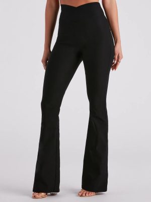Cross The Line V-Waist Bootcut Pants
