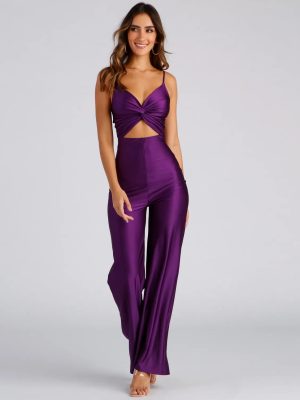 Drama Queen Wide-Leg Jumpsuit