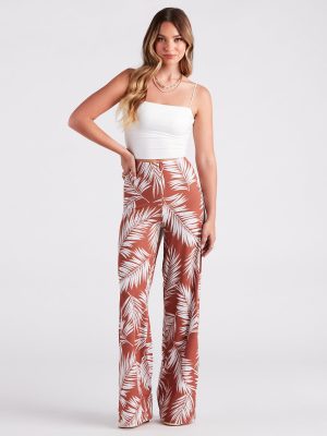 Island Girl High Rise Wide Leg Pants