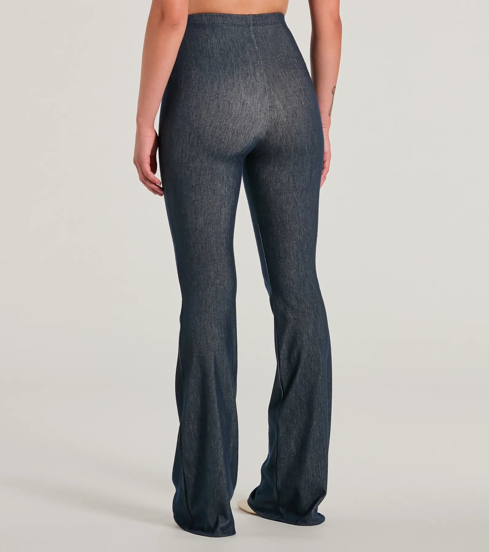 Cause A Commotion High Rise Flare Denim Pants - Image 2