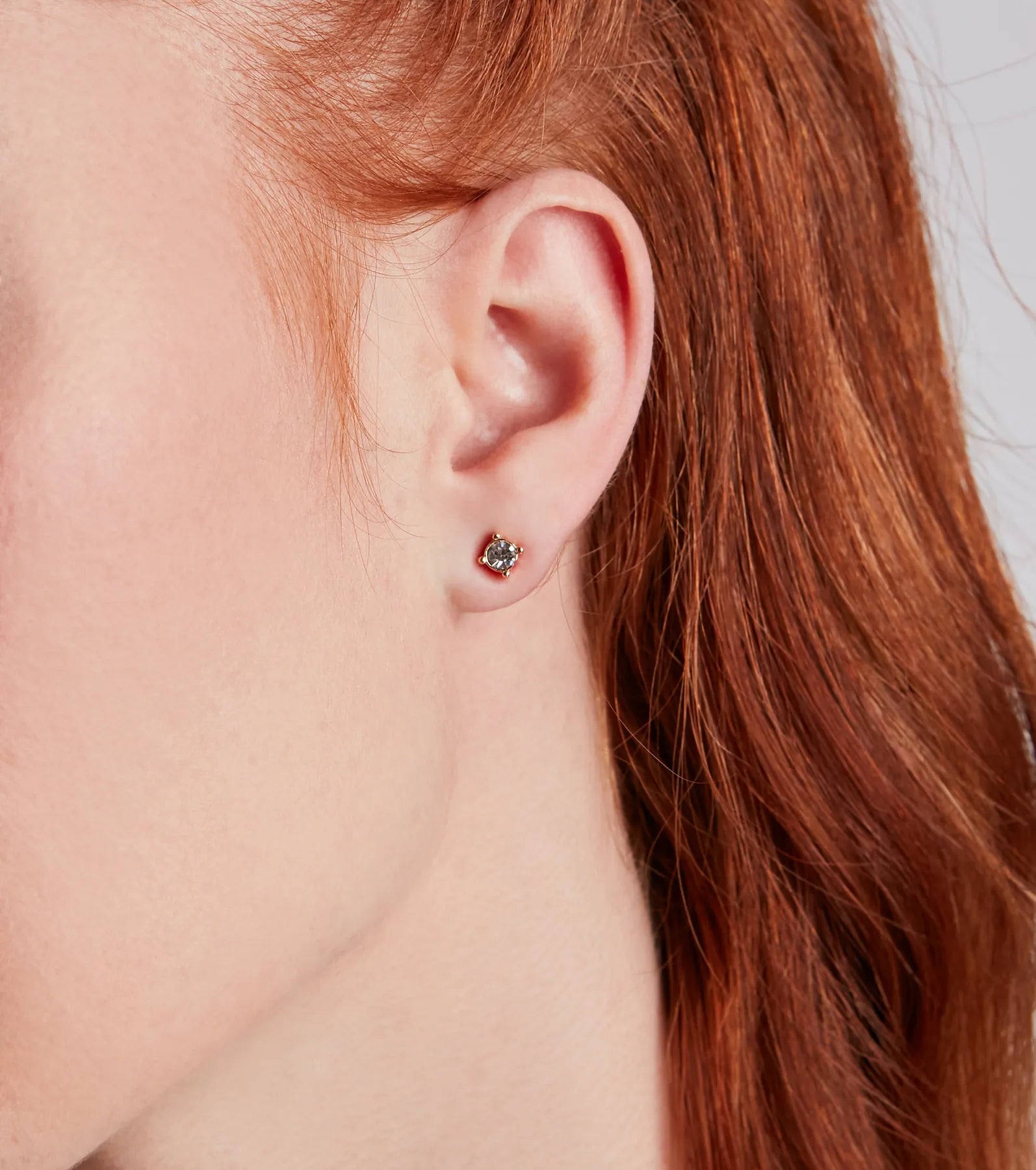 Chic Shine Rhinestone Stud And Duster Earrings Set - Image 10