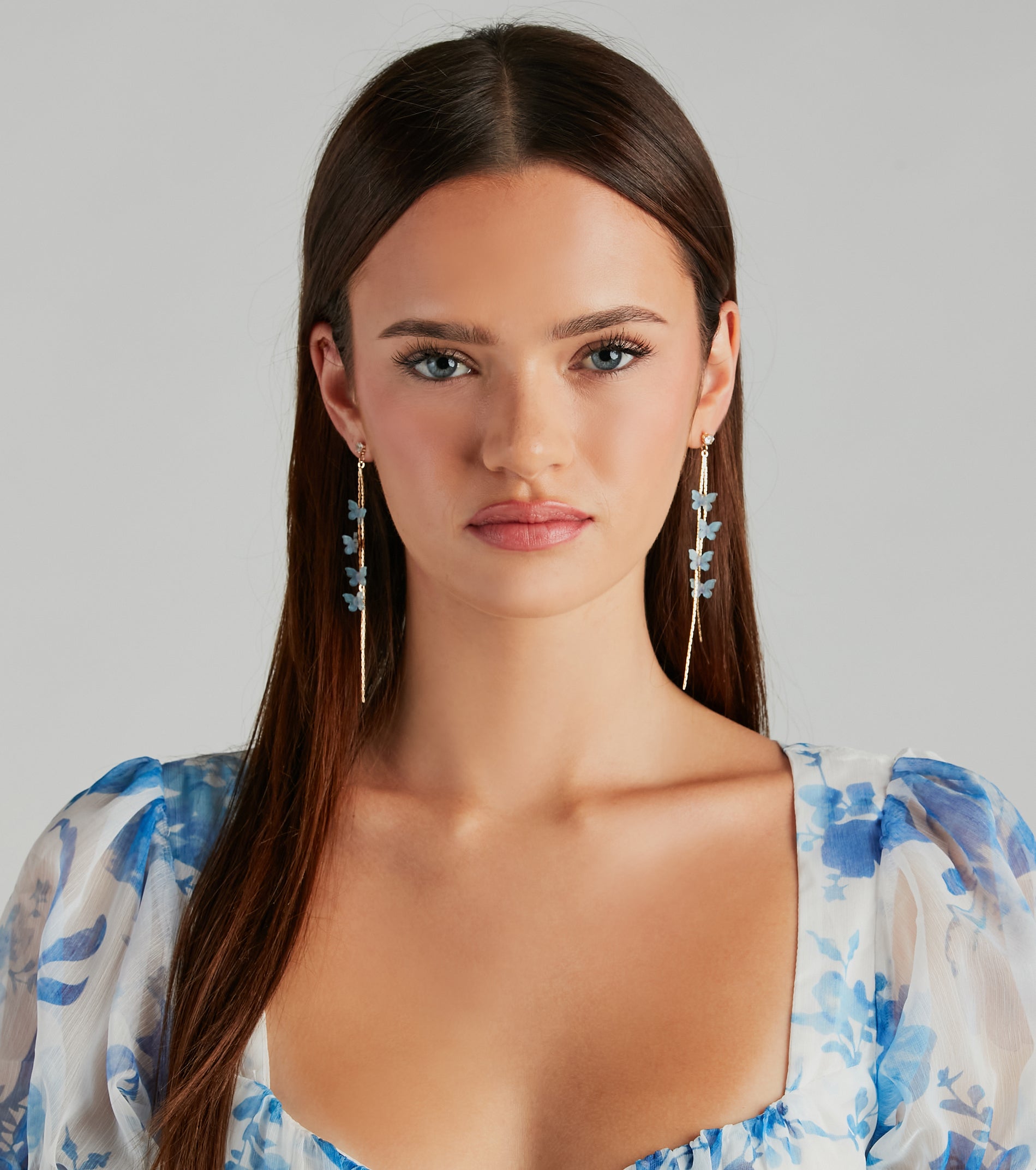 Charming Beauty Butterfly Earrings - Image 2