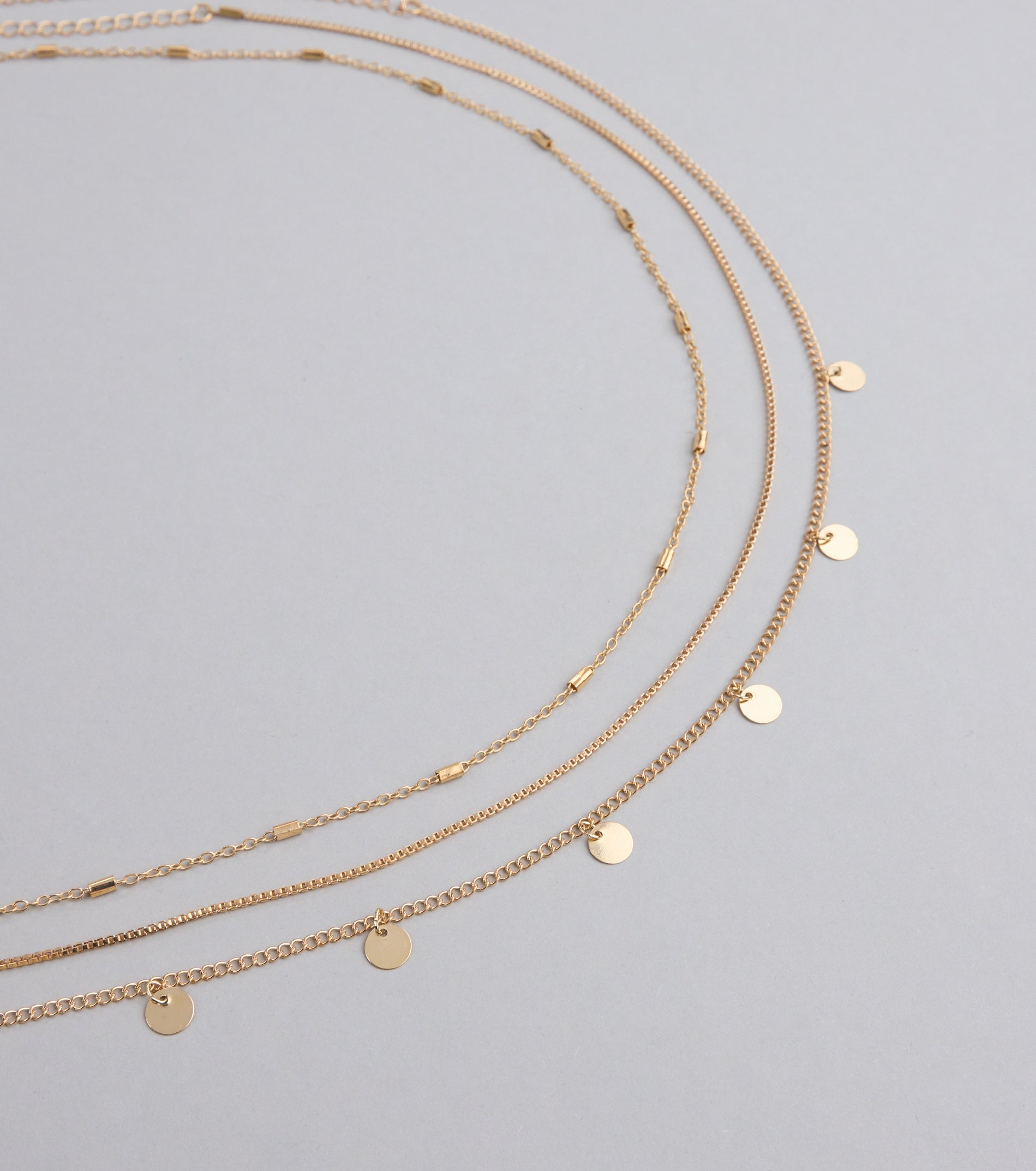 Shine On Me Layered Disc Belly Chain - Image 2