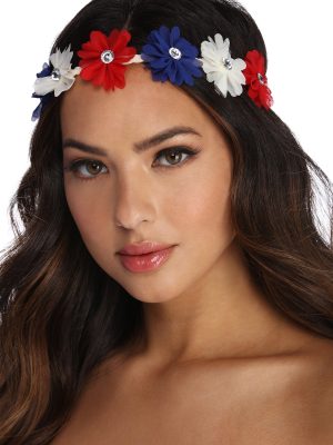 Americana Flower Headband