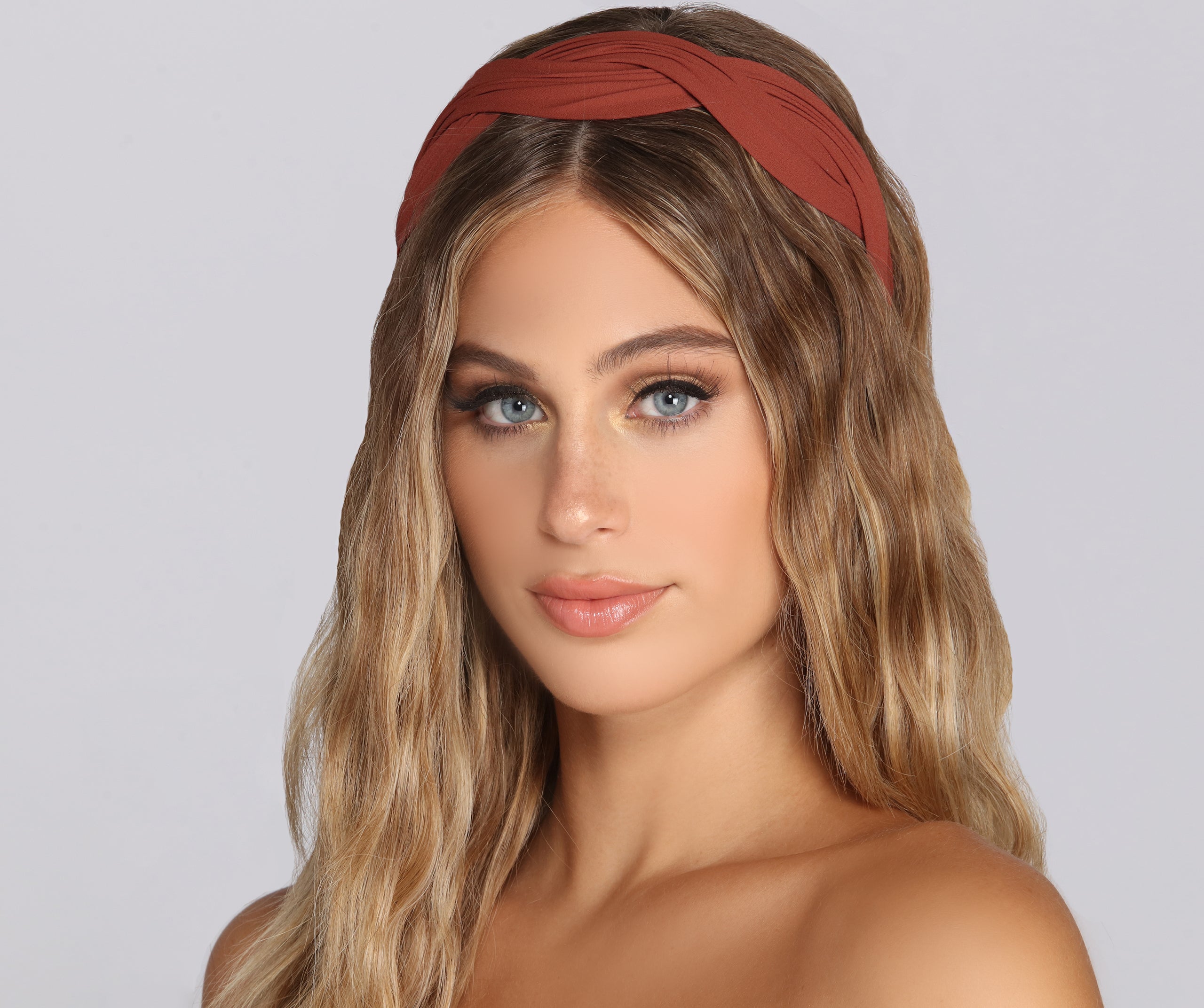 Ribbon Wave Fabric Headband - Image 5